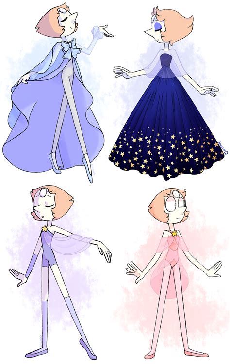 steven universe all pearls|pearls outfits steven universe.